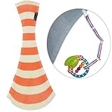 おしりSUPPORiすっぽり(バディバディ Buddy Buddy おしりスッポリ)　M　（ボーダーオレンジ）