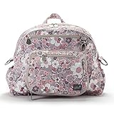 Gitta Jumbo Multi Function Baby Mom Nappy Changing Diaper Bag, Pink Flowers by Gitta