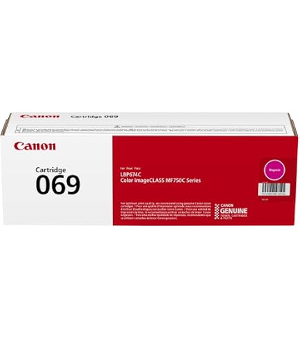 Amazon.co.jp: Canon 純正 069 イエロー トナーカートリッジ MF753Cdw