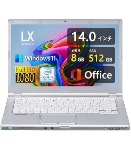 軽量14インチFHD Let`s note CF-LX6 Let's note CF-LX6、14インチ Core i3-7100U 中古PCが9,800円で販売中
