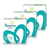【Amazon.co.jp限定】 【ケース販売】 パンパース オムツ テープ さらさらケア 新生児(~5kg) 342枚 (114枚×3パック)
