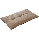 長座布団 120 おしゃれ シャンブレー ベージュ 約68×120cm ながざぶとん 長い座布団 長ざぶとん 座布団 ロングクッション ざぶとん クッション 和室 洋室 居酒屋 旅館 無地 #9137279