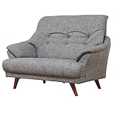 不二貿易 F ソファ 2人掛 キャリー グレー GY 94224