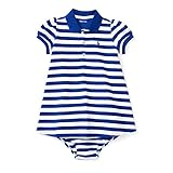 ラルフローレンの子供服　POLO　RALPHLAUREN　ベビー　女の子ツーピースセット　７５ｃｍ (ネイビー) [並行輸入品]