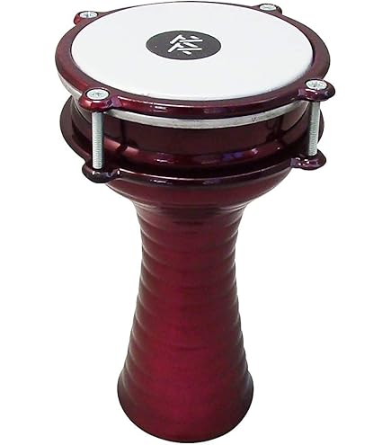 Amazon | Wambooka ダイヤモンドダルブカドラム 8.75インチヘッド 真鍮