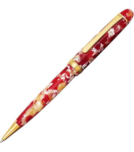 Amazon | プラチナ万年筆 油性ボールペン #3776セルロイド