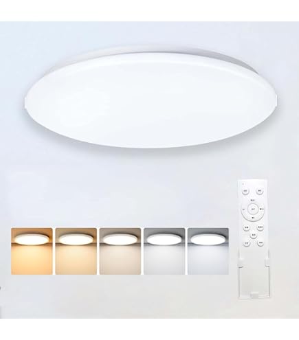 早い者勝ち❣️シーリングライト 調光 33w Amazon.co.jp : LEDシーリングライト極薄型 6畳 8畳 33w(最大38w