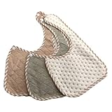 メグレイ (MegRay) 赤ちゃん よだれかけ オーガニックコットン ベビースタイ 3枚セット