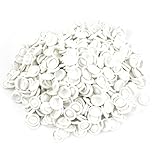 uxcell　指サック　保護用　静電気防止　ラテックス　指　ベビー　ベッド　指先　1.5×6cm　ホワイト　973個