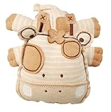 ネイチャーズピュアレスト オーガニック・ナチュラルカラーコットン マスコットラトル キリン