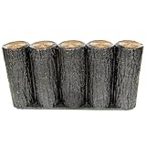 サンポリ　樹脂製擬木はなえ 5連平行杭タイプ H300 (1本)