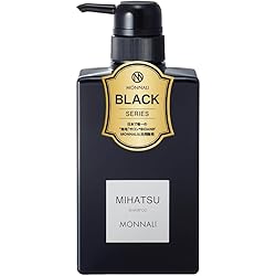 Amazon.co.jp: MONNALI MIHATSU Black Series Cleansing Shampoo, 11.8