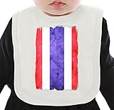 Thailand Flag ネクタイを有する有機ビブ Medium