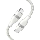 Anker USB-C & USB-C ケーブル (0.9m, 240W, 高耐久ナイロン) ホワイト | type-c タイプCケーブル / USB PD対応 MacBook Pro iPhone 18 / 17 / 16シリーズ Galaxy i