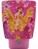 Disney一体型LED Shade Night Light (ディズニープリンセス)