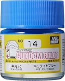 GSI クレオス(GSI Creos) GSIクレオス ガンダムカラー MSライトブルー 10ml 模型用塗料 UG14