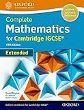 Cover of Complete Mathematics for Cambridge IGCSE Student Book (Extended)