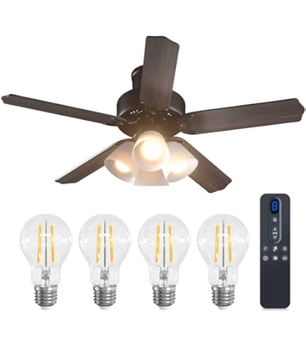 Amazon | 大光電機 DAIKO シーリングファン 4灯4枚羽根 ランプ別売