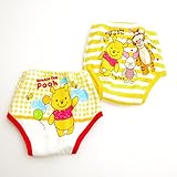 ディズニー プーさん 2枚組 トレーニングパンツ　4層 90ｃｍ/95ｃｍ(A3C00-40) (90cm)