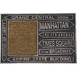 スパイス RUBBER COIR MAT MANHATTAN FBGY4120