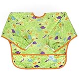 Bumkins Waterproof Sleeved Bib, Dinos by Bumkins [並行輸入品]