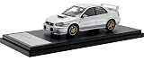 Hi Story 1/43 スバル IMPREZA WRX STi (2002) プレミアムシルバー・メタリック 完成品