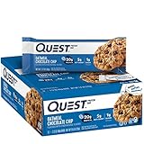 Quest Nutrition - クエスト バー タンパク質バー ボックス オートミール チョコチップ - 1バー