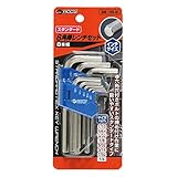 ACCS スタンダード6角棒レンチ 8本組セット インチサイズ