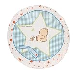 Forever Friends Bear Little Star Round Cushion (Blue) by Forever Friends