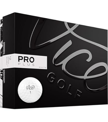 Amazon | Vice Pro Plus ゴルフボール (1ダース) 1 Dozen | Vice Golf