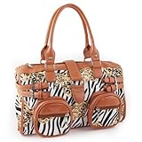 Giorry Yippydada Zebrax Baby Diaper Bag, Brown by Giorry [並行輸入品]