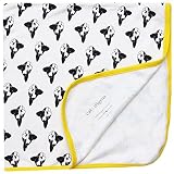 Cat & Dogma 100% Organic Cotton Swaddling Newborn Baby Blanket - Puppy (0-6 Months) [並行輸入品]
