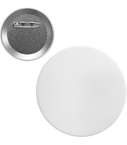 Amazon.co.jp: siawadeky 缶バッジ 素材セット 75mm 40個入り 丸型
