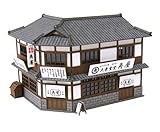 さんけい 1/150 なつかしのジオラマシリーズ 食堂B ペーパークラフト