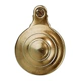 クラシックスタイルサテン真鍮 – 1 – 1 / 2 " Diaベッドボルトカバー