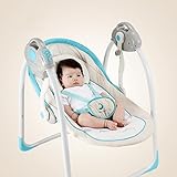電動ベビースイング多機能の赤ちゃんは、新生児0~36ヶ月の音楽//振動ボックス/おもちゃで6スピードの自動調節可能なリクライニングチェアをバウンス