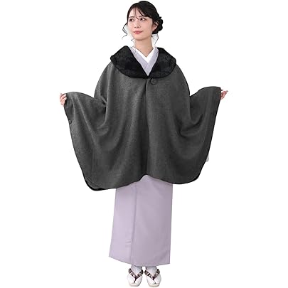 Amazon | [KYOETSU] [キョウエツ] 和装コート トンビ トンビコート