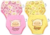 (サニーシープ)Sunny Sheep 【SunnySheep】 サニーシープ プリント入り 3層トレーニングパンツ 2枚入り その他雑貨 90cm/95cm 90 クリームセット