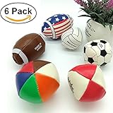 ソフト6パックSensory PUサッカーボールおもちゃの子供と赤ちゃん、マッサージソフト&テクスチャボールセット開発赤ちゃんの触覚Sensesおもちゃ幼児Tounchの手ボール