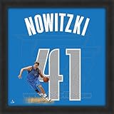 Dirk Nowitzki Dallas Mavericks 20 x 20 Framed Uniframe Jerseyフォト