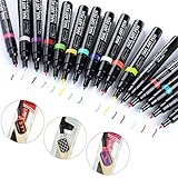 XILALU Pro 16 Colors Set Nail Art Pen for 3D Nail Art DIY Decoration Nail art tools by XILALU
