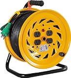 [1255649]日動　電工ドラム　標準型１００Ｖドラム　アース付　５０ｍ NFE54