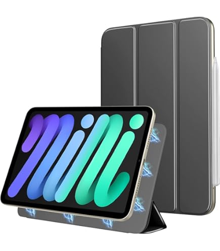 iPad mini (第6世代) Wi-Fi カバー付き Amazon.co.jp: JETech マグネットケース iPad mini (A17 Pro