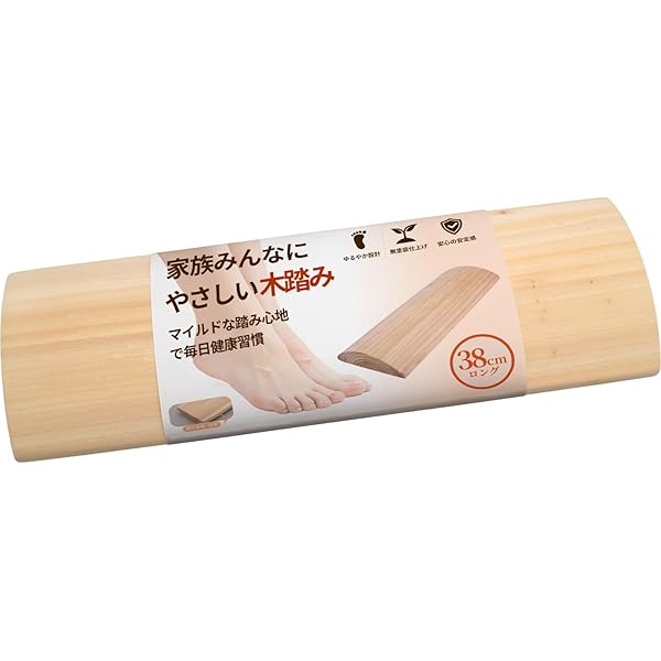Amazon.co.jp: KENOU木製 青竹踏み 38cm フットマッサージ 足