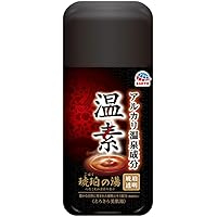 Amazon | アース製薬 温素 琥珀の湯600g | 温素 | バスソルト 通販