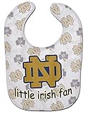 Notre Dame NCAA Little IrishファンすべてProベビーよだれかけ