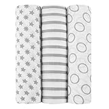 ideal baby by the makers of aden + anais 3 Piece Swaddle, Pint Size [並行輸入品]