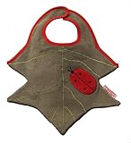 Lara Boyle ビブ メイプルリーフ  カーキリーフｘテントウムシ LLV