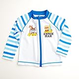 アンパンマン 男児　長袖ラッシュガード 水着 　90ｃｍ/95ｃｍ （SA9805） (90cm)