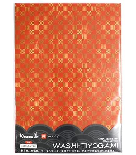 Amazon | エヒメ紙工 友禅千代紙 A4サイズ 30枚 YUA4-30P | おりがみ